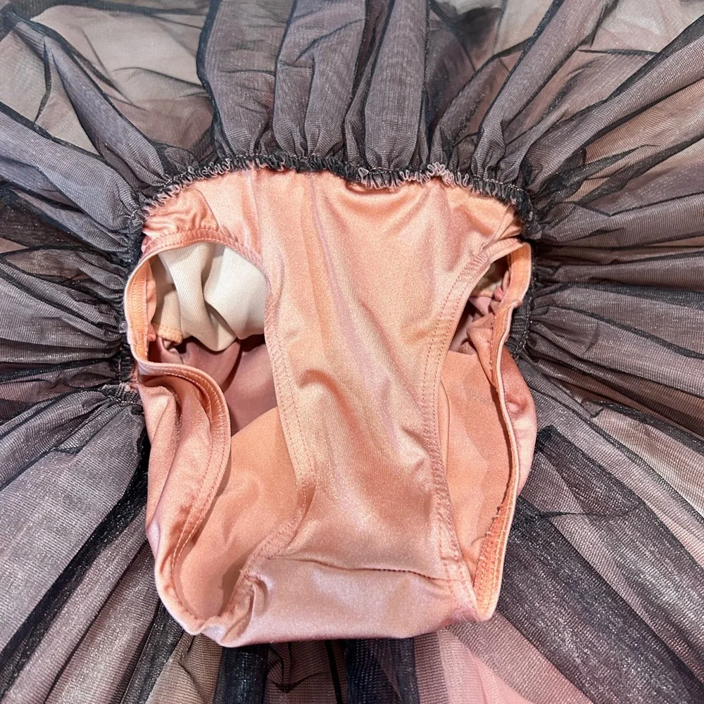 Weissman Pink and Black Dance Costume